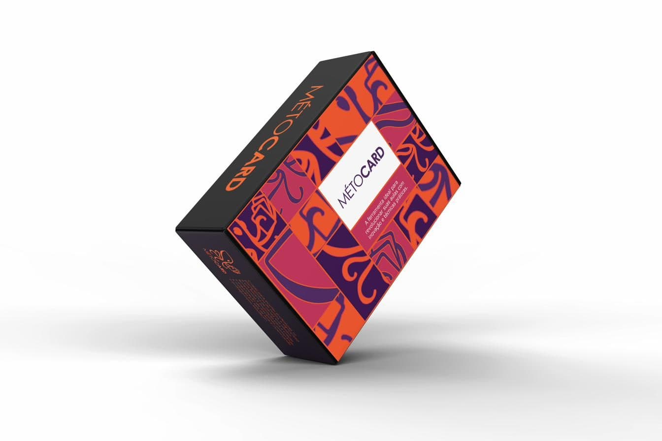 Caixa MÉTOCARD vista em ângulo